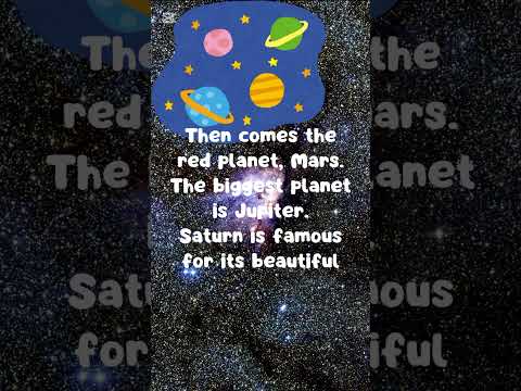 Learn the Solar System in just 30 seconds! Which planet is your favorite?