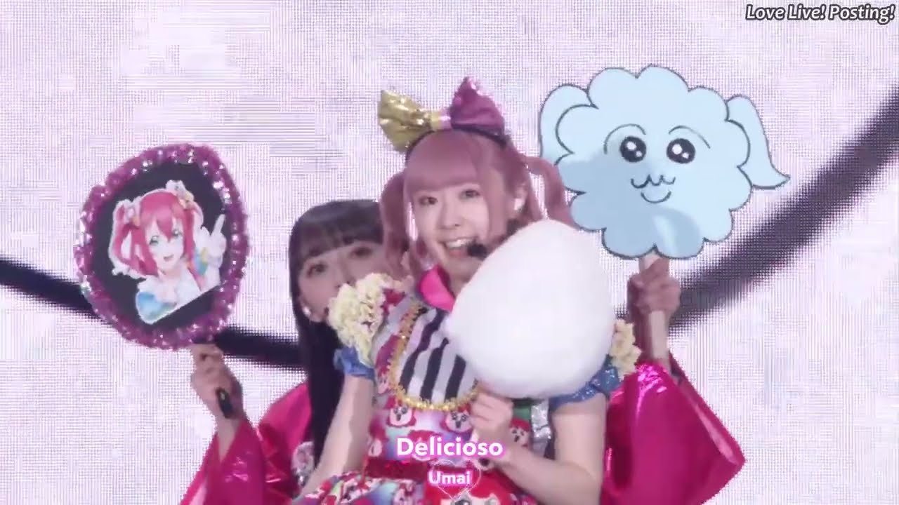 Cotton Candy Ei-Ei Oh | Sub Español | Love Live! - YouTube