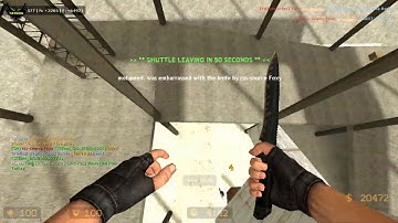 Heroic Fail vs Nemesis, ZOMBIE ESCAPE, COUNTER-STRIKE: SOURCE, MAP: ZE_rocket_escape