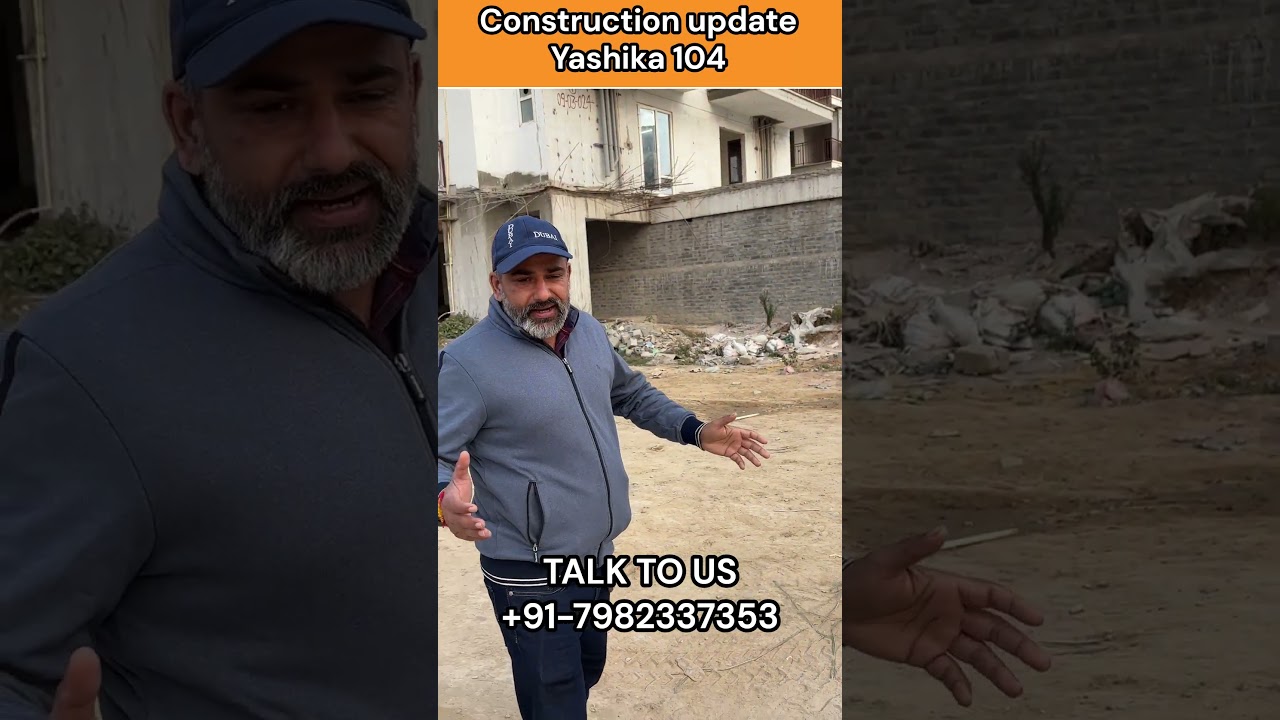 Yashika 104 Affordable Project Sector 104 Gurgaon - Construction update