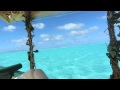 Crossing the Bora Bora Lagoon