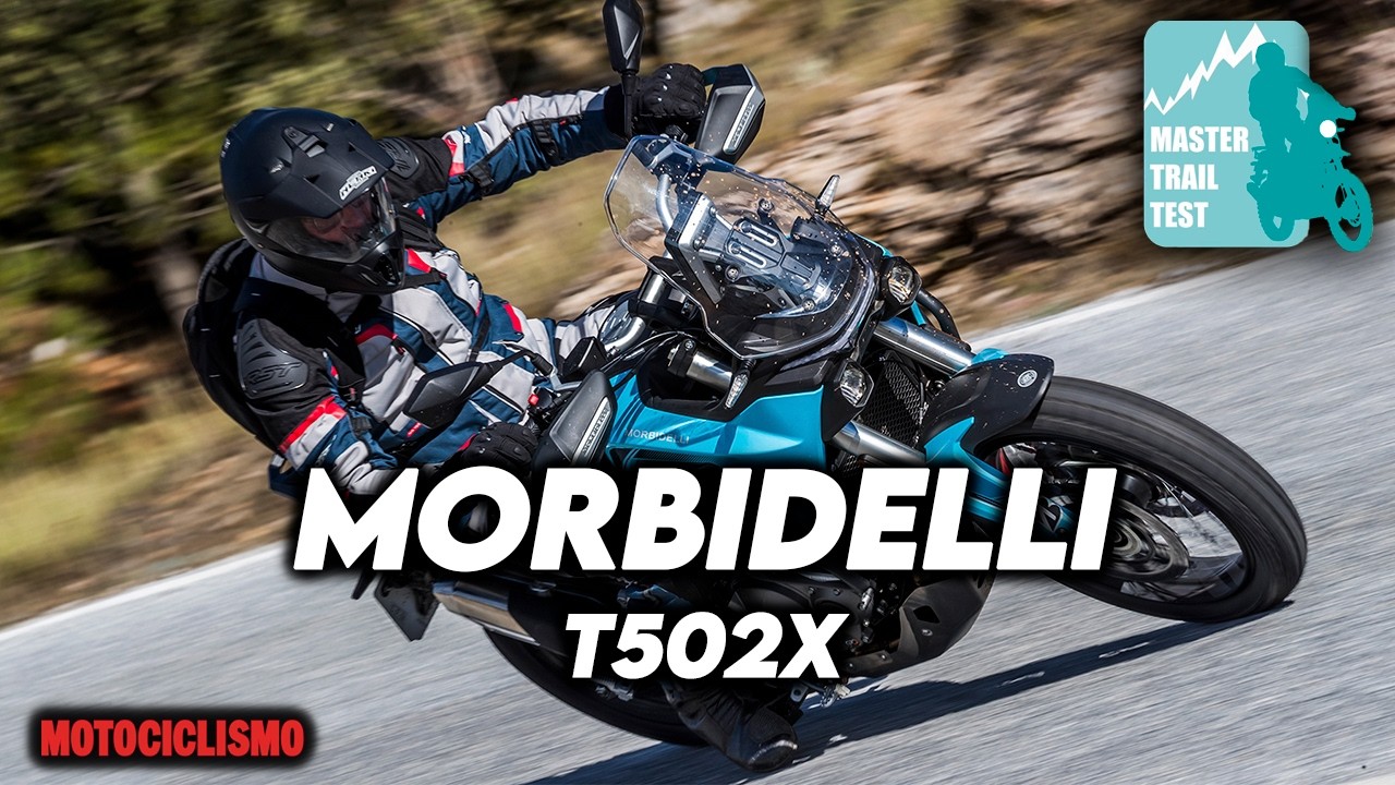 Morbidelli T502X en Master Trail Test, una trail que cumple la regla de las  