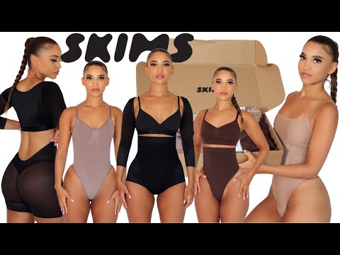 SKIMS SHAPEWEAR TRY ON HAUL 2022 | BEAUTY BEY