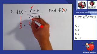 ✏️ TSIA Math Help: Function Notation Step‑by‑Step
