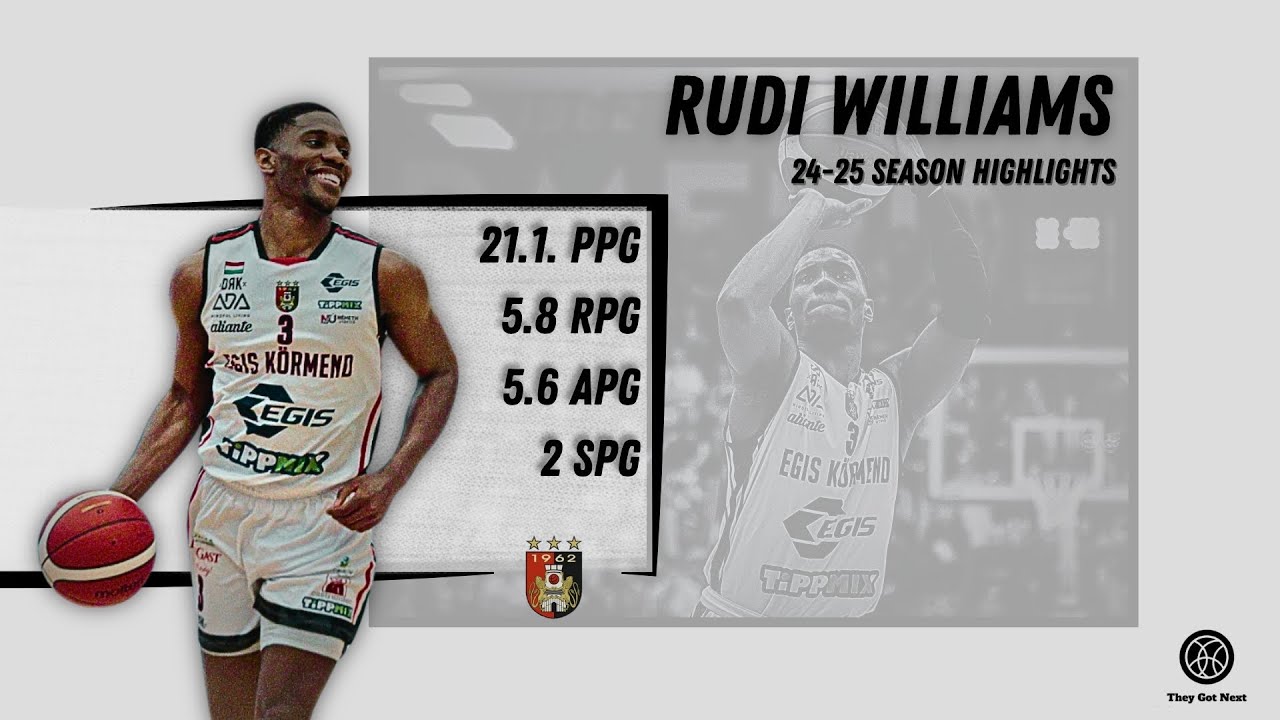 Rudi Williams | 2024-25 Full Season Highlights | Egis Körmend