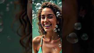Her Laugh Is Contagious And The Bubbles? Hypnotic