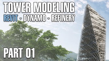 Octahedron Tower Design - Revit, Dynamo & Refinery tutorial - Geometry formation & BUA optimization