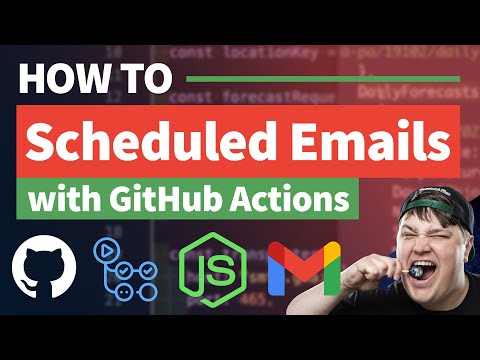 Schedule Daily Emails with GitHub Actions, Gmail, & Cron