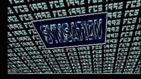 MSX DEMO SYNSATION ,FIRST CLASS SOFTWARE 1992,MUSIC MODULE