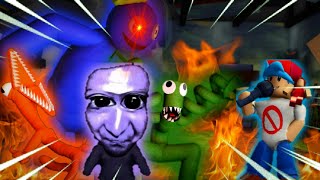 FNF VS RAINBOW FRIENDS - FNF RAINBOW FRIEND VS FINN MOD FULL WEEK MOBILE screenshot 2