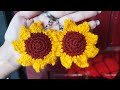 Sunflower keychain tutorial 