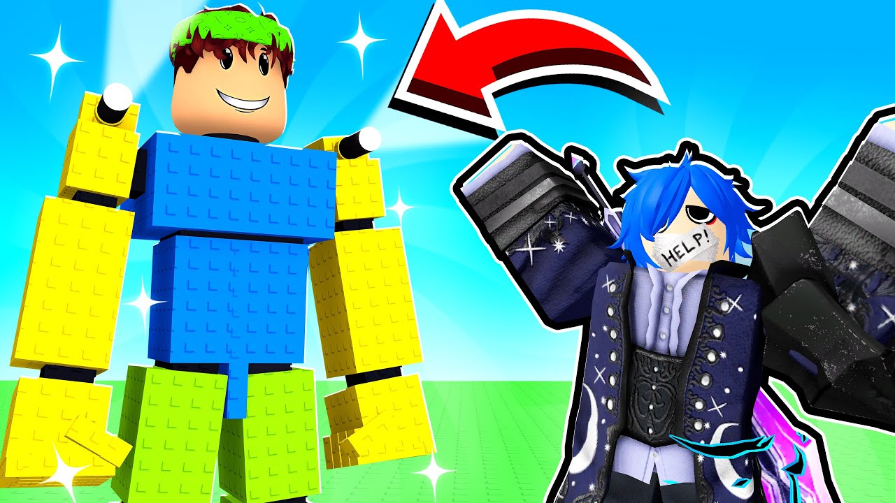 HO COSTRUITO E RUBATO IL ROBOT PIÙ FORTE di ROBLOX!