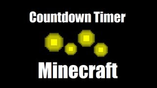 Countdown Timer in Minecraft