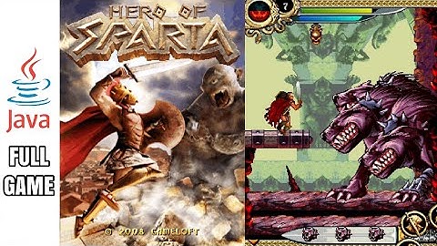 HERO OF SPARTA - Java Game (Full Gameplay No Commentary)