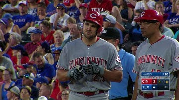 CIN@TEX: Duvall smacks an RBI single to center field