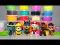 Мультики Учим цвета с Щенячий патруль и Разноцветным пластилином Развивающие видео для детей