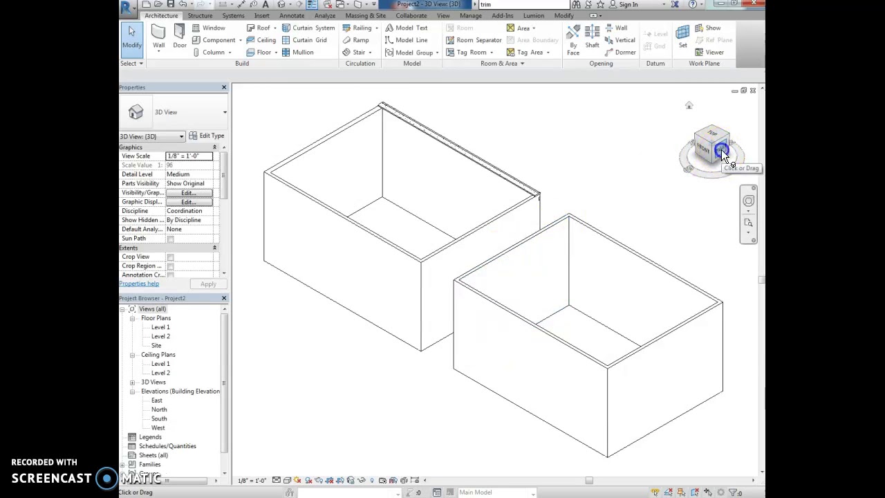 Introduction to Revit User Interface - YouTube