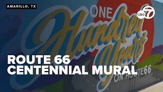 New Amarillo mural honors Route 66 Centennial, celebrates people behind the landmarks