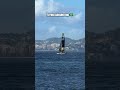 Let us know if you’ve seen a better view 💭 #SailGP #sailing #racing