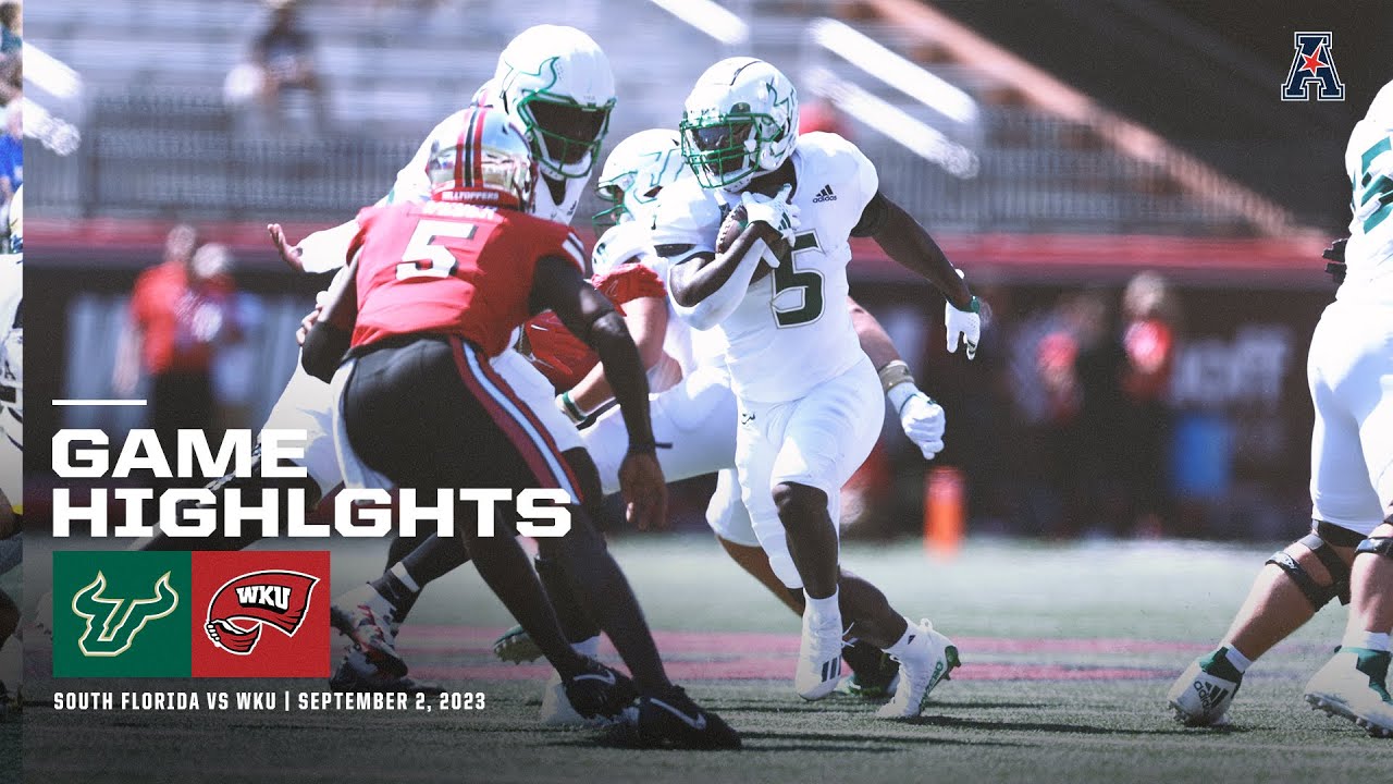 Game Highlights: South Florida vs Western Kentucky Football (September