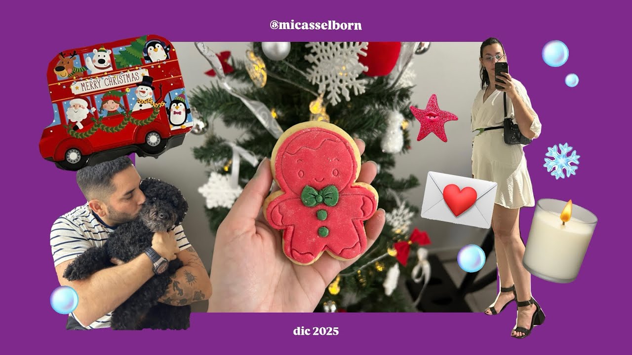 Navidad, galletitas, regalos y Akila