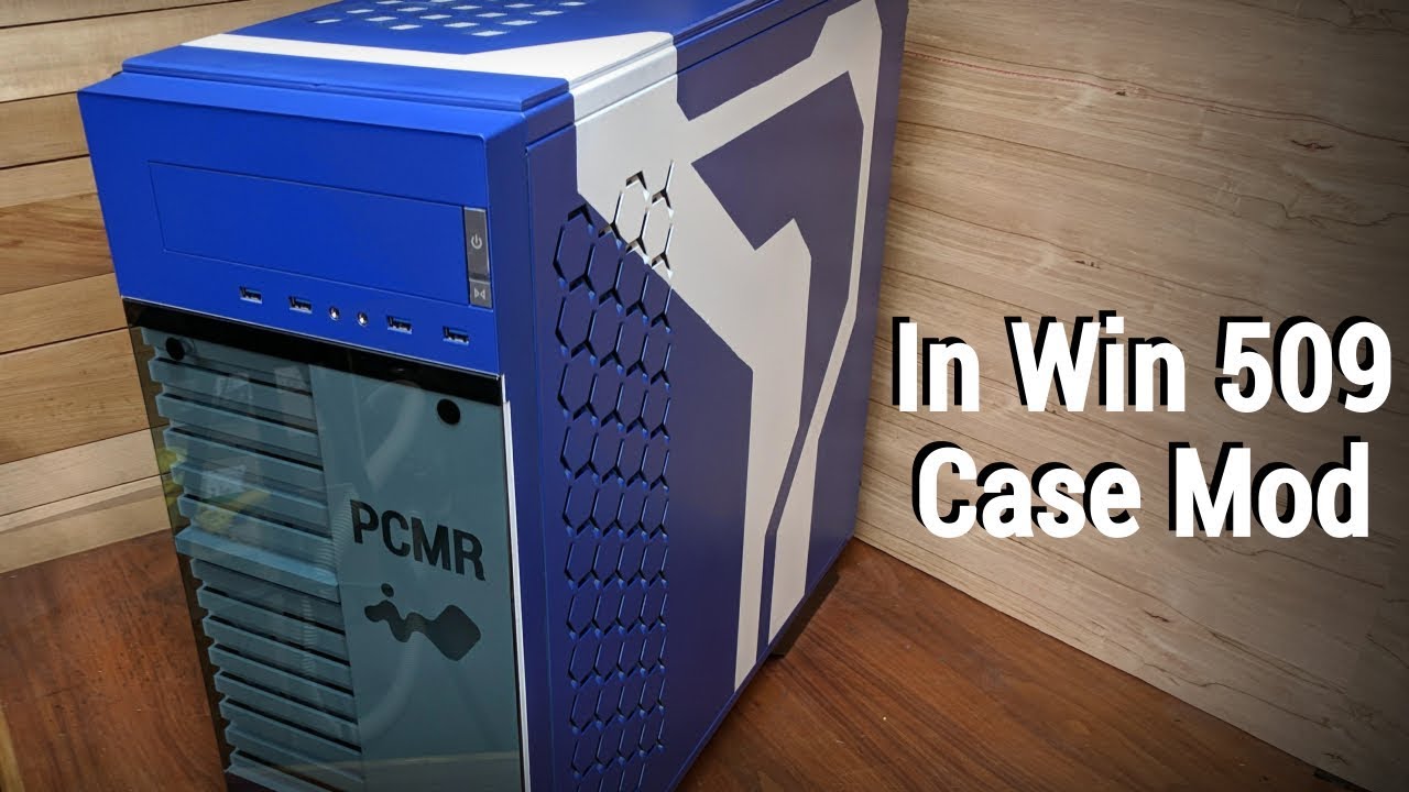 Modding the InWin 509 - Project Purity Workstation PC