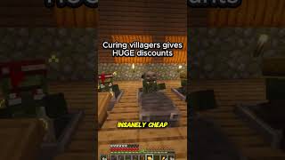 Villager secrets every Minecraft beginner NEEDS to know 👀 #minecraft  #minecrafttips  #shorts