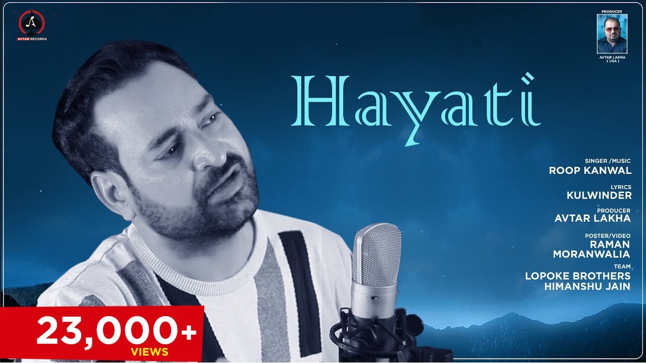 Hayati (Official Audio) Roop Kanwal | Latest Punjabi Song | New Punjabi ...
