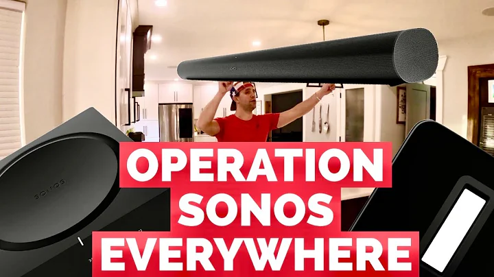 SONOS ARC + SUB + 2 AMPS - Sound Everywhere