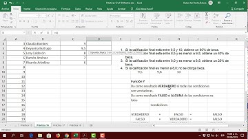 Práctica 16 Microsoft Excel (Función Y)