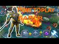 how to play saber/saber best build 2022/mobile legend