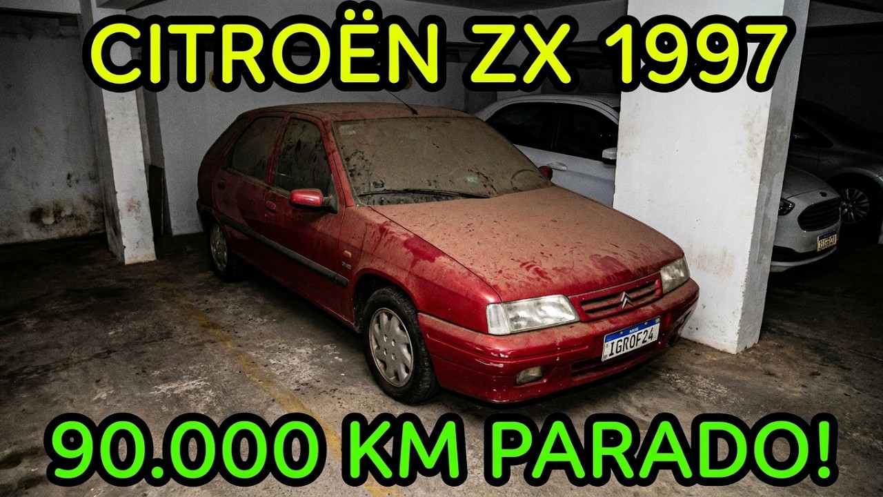 アルノーエシェゾー1997 Hasn't started in months, smoking engine, a rare find: the 1997 ZX