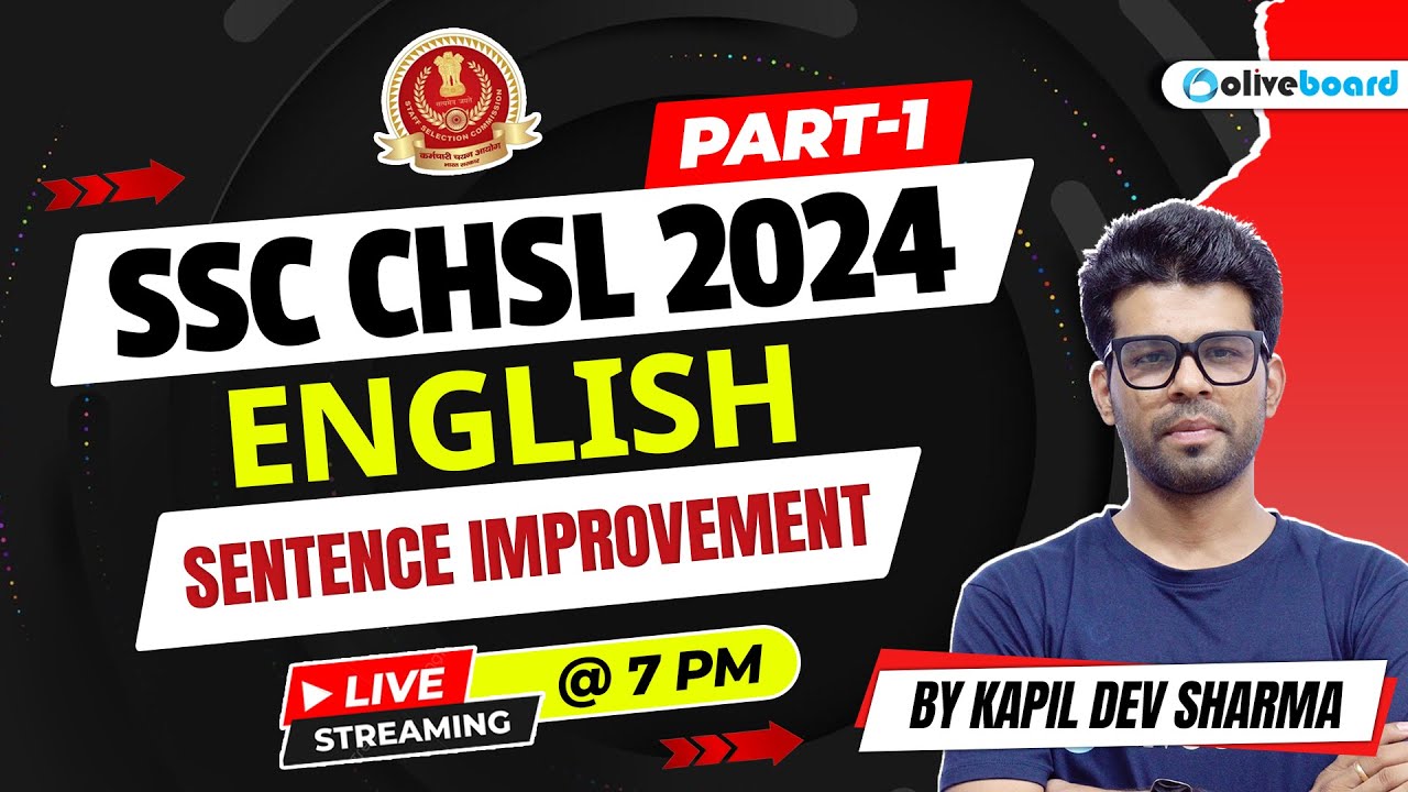 ssc-chsl-2024-english-sentence-improvement-classes-part-1-ssc-chsl