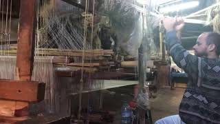 Draw loom in Fes, Morocco