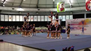 ★ACIC 2016 & CASNCC 2016 54 Team Cheer - Senior All Girl L3 Stars Cheerleader INA [HD]