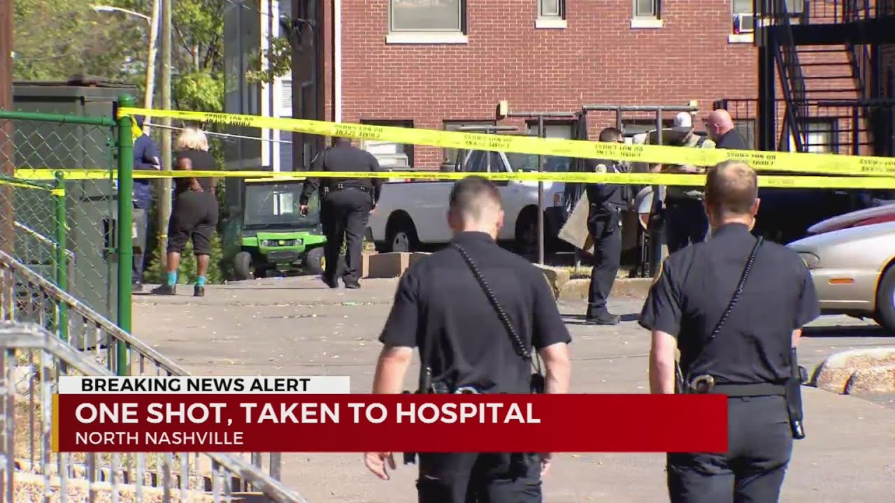 1 injured in North Nashville shooting; suspect sought - YouTube