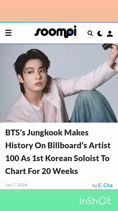 Jungkook of BTS makes history as 1st Korean soloist with 3