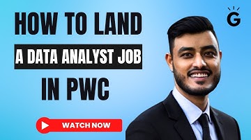 How to Secure a Data Analyst Job at PWC (With Prerit)