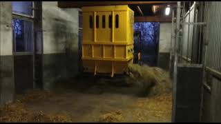 Instrooien Van Paardenboxen Met Vdmj Stroverspreider