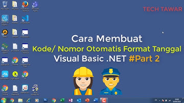 VB .NET - Cara Membuat Kode Nomor Otomatis Format Tanggal Part 2