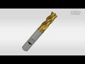 EMUGE-FRANKEN TiNox-Cut Base End Mills