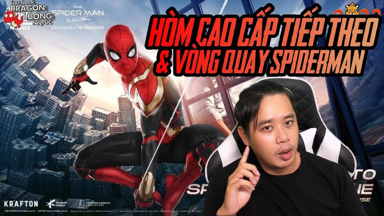 PUBG MOBILE – HÒM ĐỒ CAO CẤP TIẾP THEO & HÒM ĐỒ SPIDERMAN: SKIN SÚNG QUÁ ĐÃ AE ƠI |  DRAGON LUONG