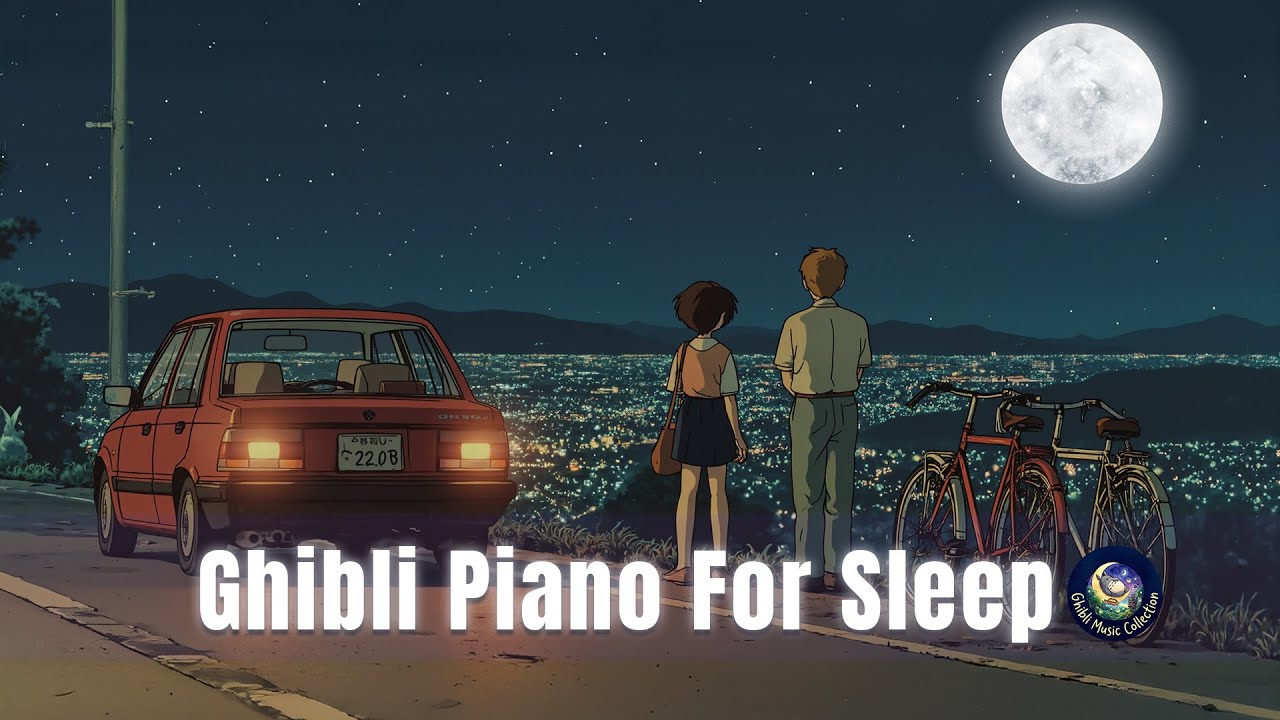 3 HOURS of Studio Ghibli (Sleep Music) Night Deep Sleep Piano Medley(No Mid-roll Ads)