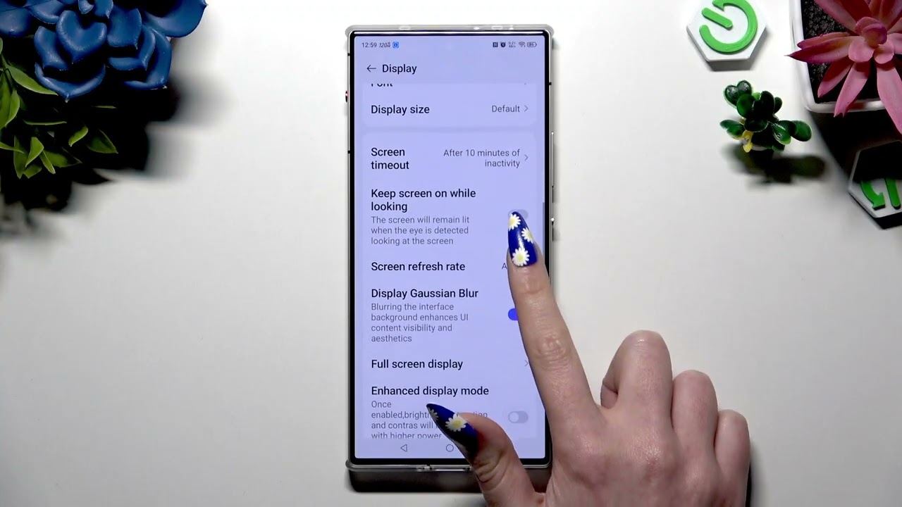 RedMagic 10 Air – How to Change Screen Refresh Rate