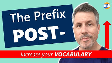 Learn 11 Common words that use the prefix 🕐POST- (Use these words today!)