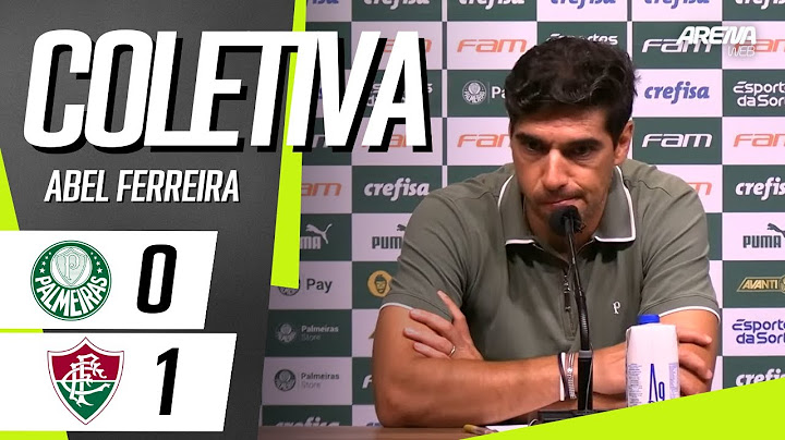 ABEL FERREIRA PRESS RELEASE | LIVE | Palmeiras x Fluminense - Brazilian Championship 2024