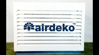 Concrete Pad Installation of the Airdeko Mini-Split Cover