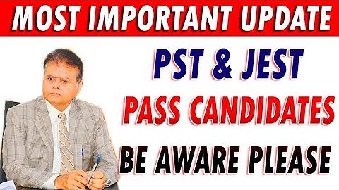 PST JEST New Update | Education Secretary Akbar Laghari Important Guidelines | Educational Globe