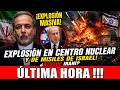 EN DIRECTO! 💥 EXPLOSIÓN MASIVA SACUDE CENTRO NUCLEAR Y MISILES DE ISRAEL SOSPECHAS DE ATAQUE IRANÍ