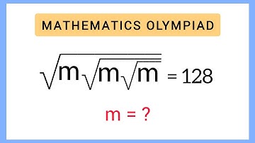 A Nice Nested Square Root Question | Maths Olympiad | Find m?